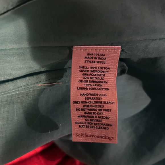 Preciosa Skirt 2X Soft Surroundings Skirt - Picture 8 of 10